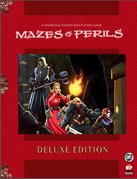Mazes & Perils Deluxe - Front Cover
